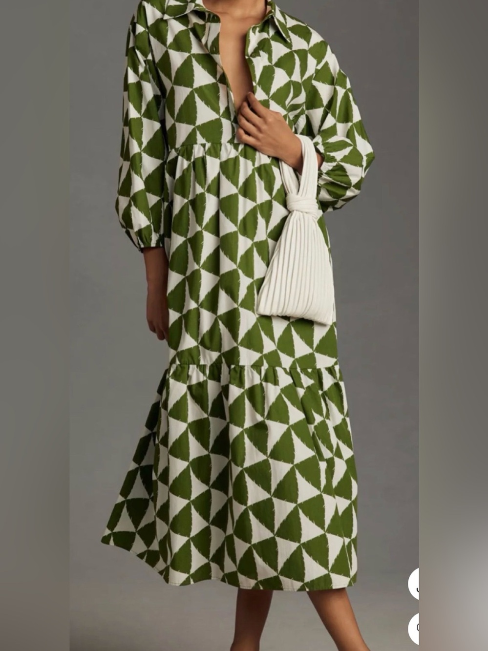 Anthropologie NWT Bettina Midi Dress - Picture 7 of 7